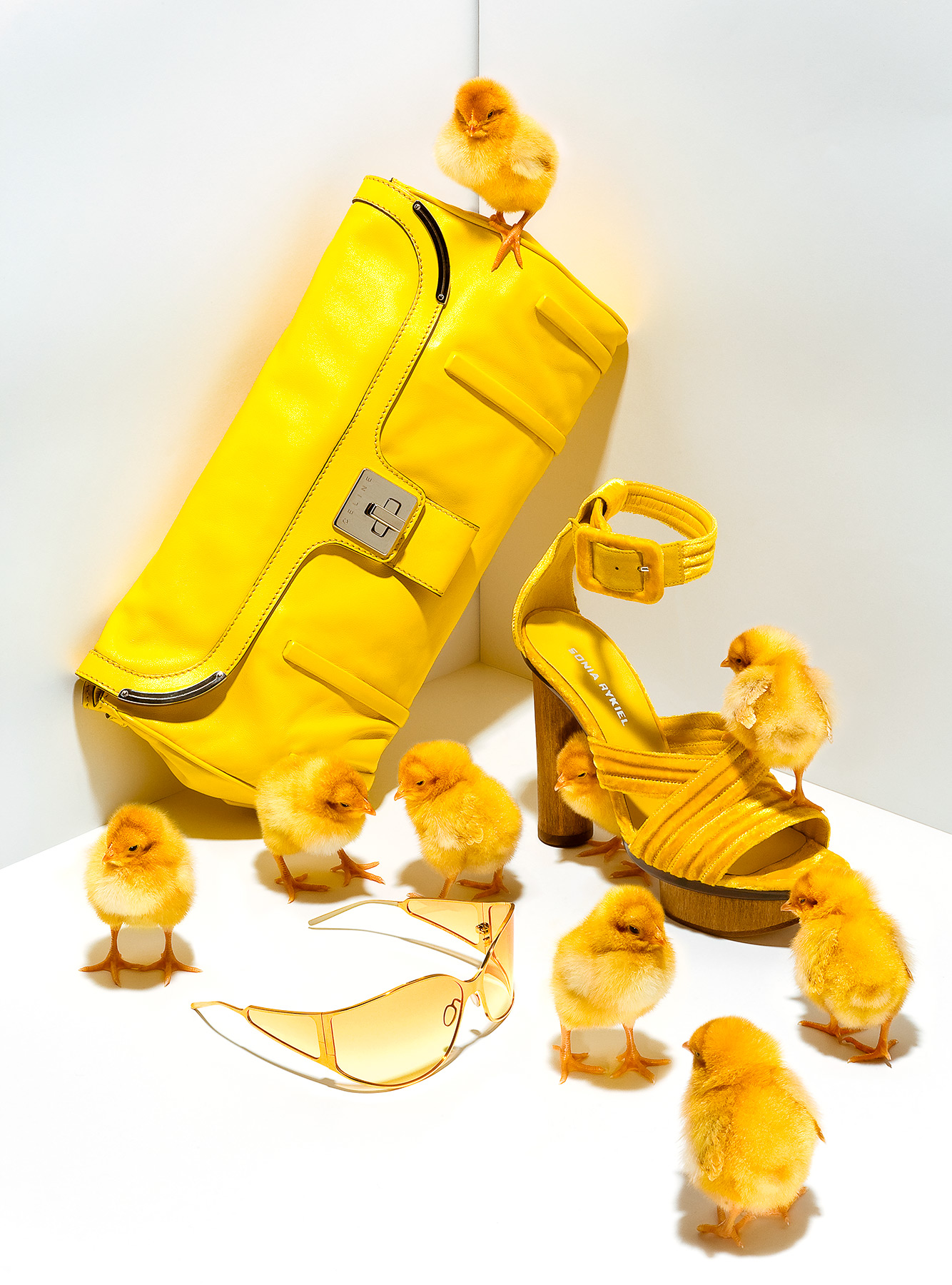 Mode accessoires couleur jaune