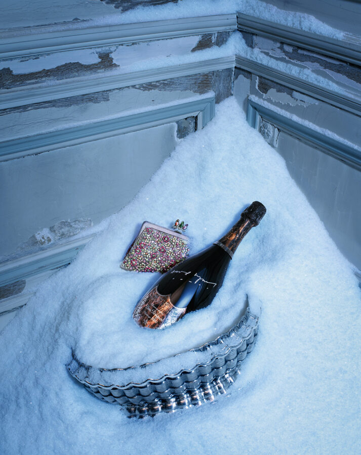 Accessoires plaisirs précieux jéroboam champagne exemplaire unique
